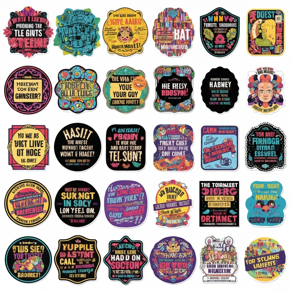 Рекламные стикеры